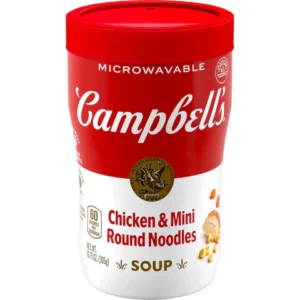 Chicken & Mini Round Noodle Sipping Soup
